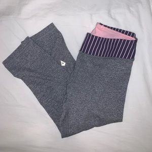 reversible girls leggings